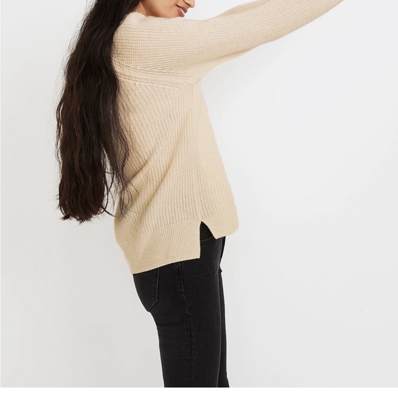 Ribbed wool blend Lyle Henley Sweater - Picture 8 of 8